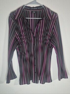 SCOTT TAYLOR size XL  Women's Blouse